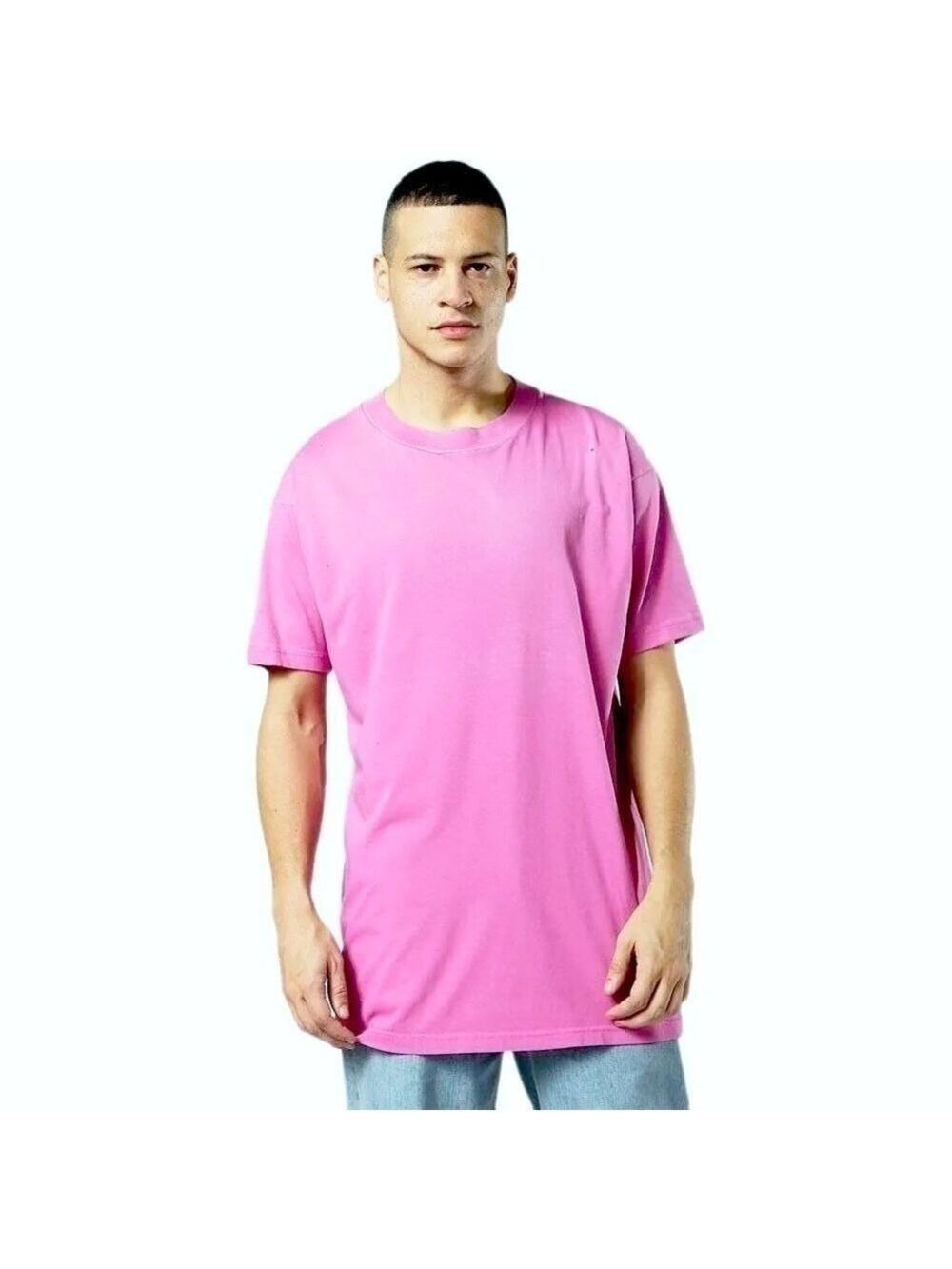 Men’s Diesel T-Gila Violet Oversized T-Shirt Holes All Over Vintage Size Medium!